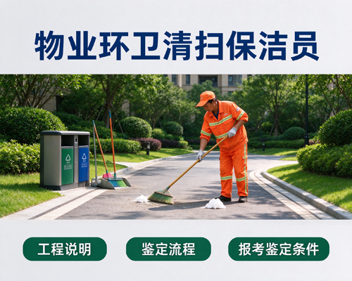 物业环卫清扫保洁员